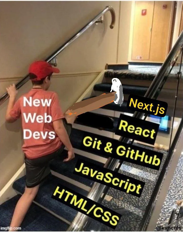 前端一步登天 be like